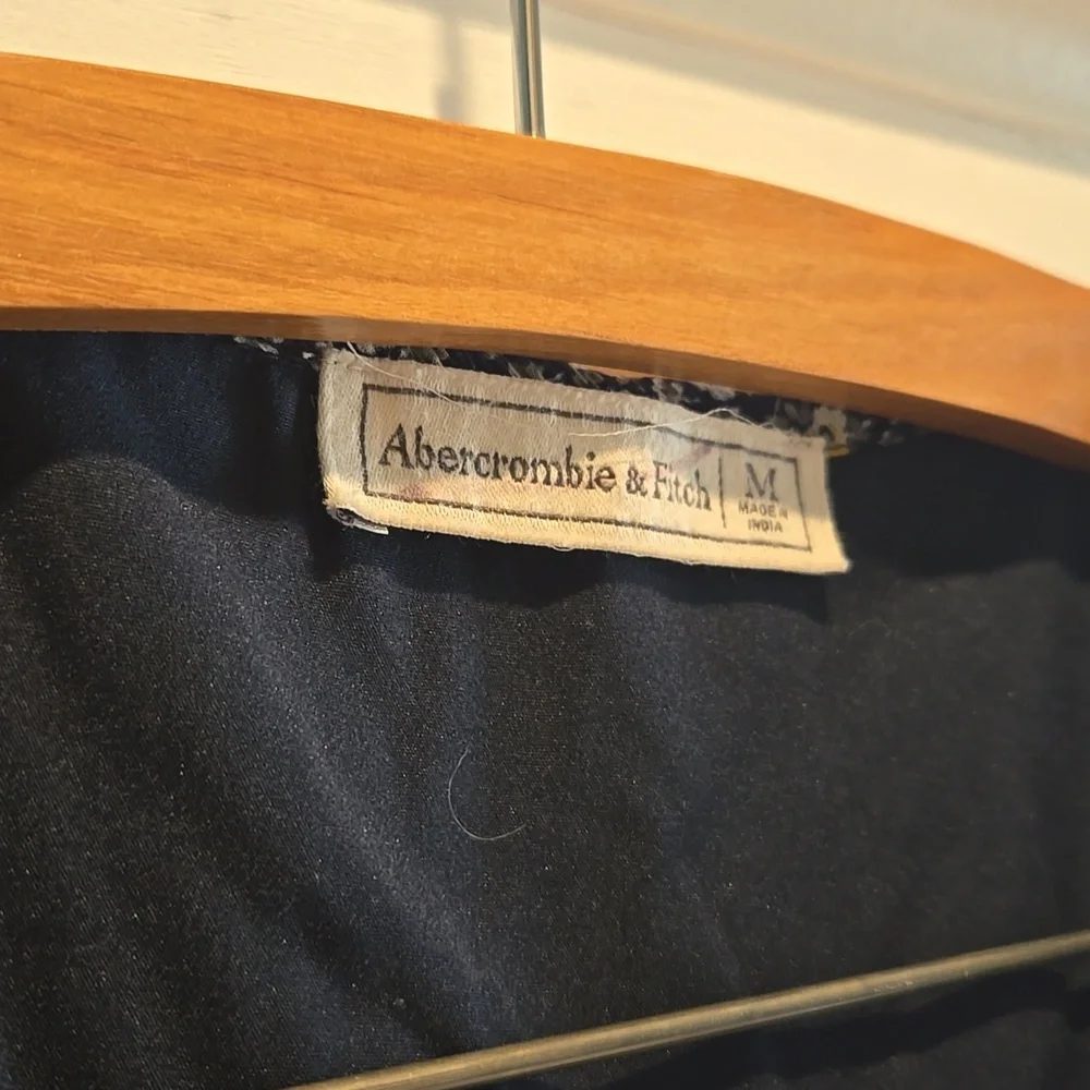 Abercrombie & Fitch Navy Floral Midi Dress - Picture 2 of 13